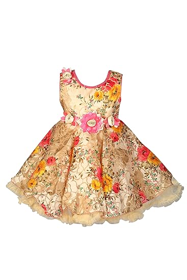 synthetic long frocks