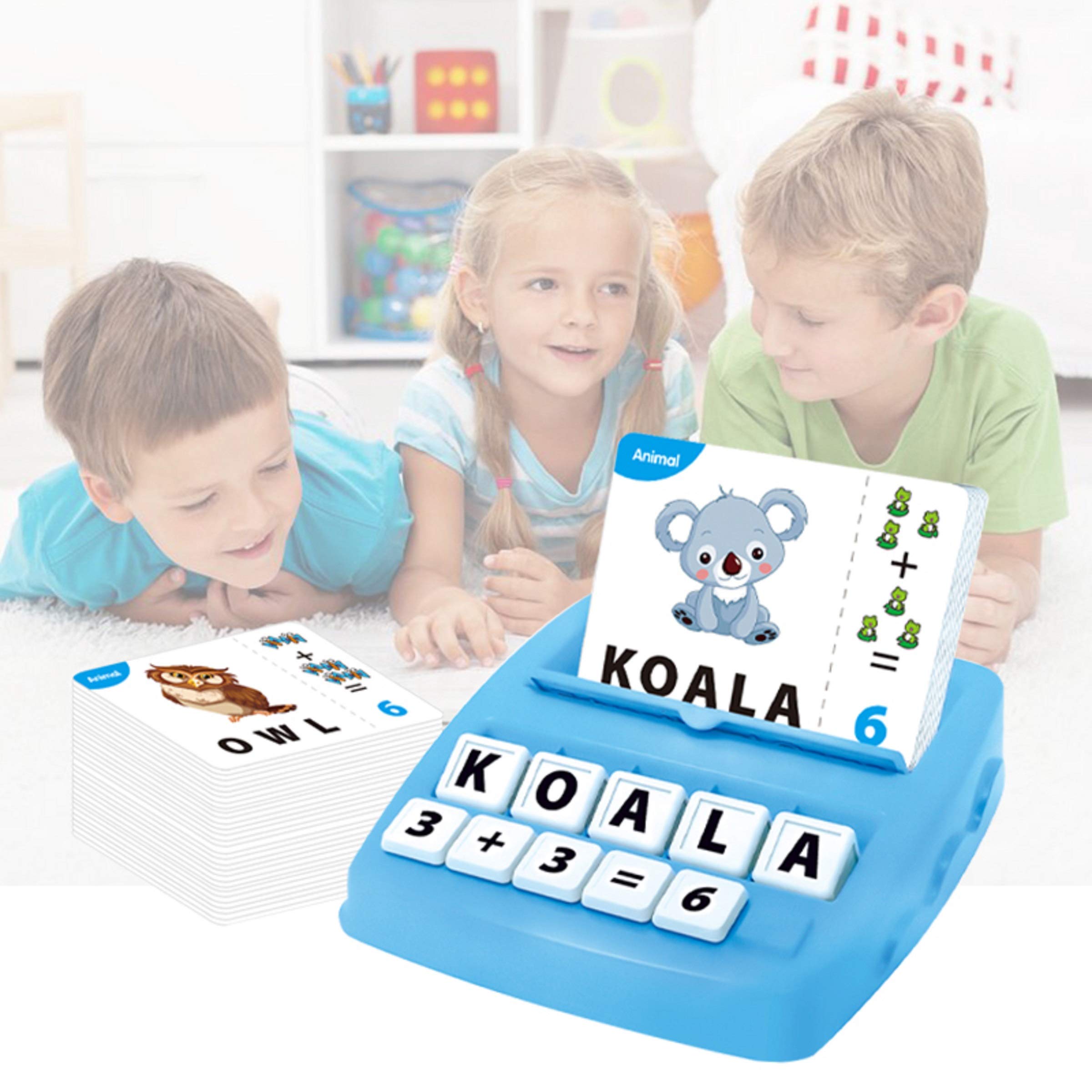 Multi-purpose Educational Game: language learning, spelling, arithmetic, word recognition, animals, sorting and grouping, good hand-eye coordination.