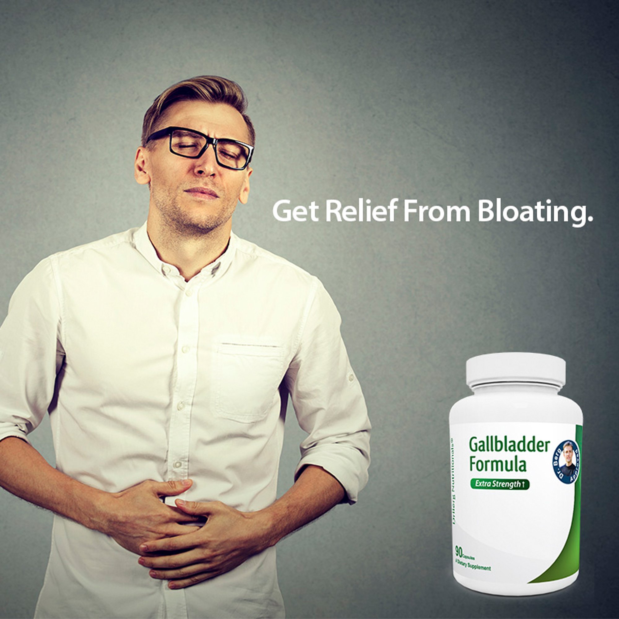Dr. Berg’s Gallbladder Formula Contains Purified Bile Salts, 90