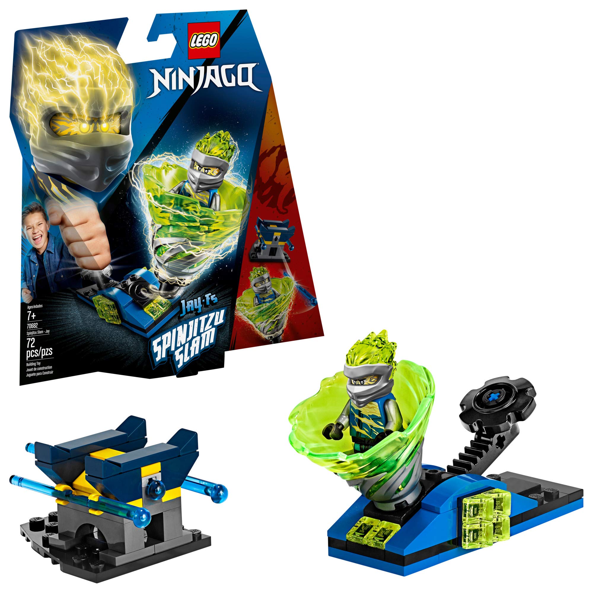 Lego Ninjago 70682 Jay`s Spinjitzu Slam Spinner (70 Teile)