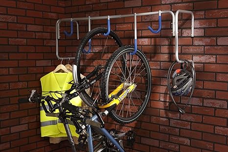 mottez 5 bike wall rack