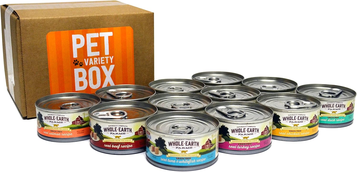 whole earth farms canned cat food
