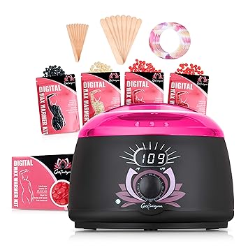 Amazon Com Home Wax Kit Electric Wax Warmer Hair Removal Home