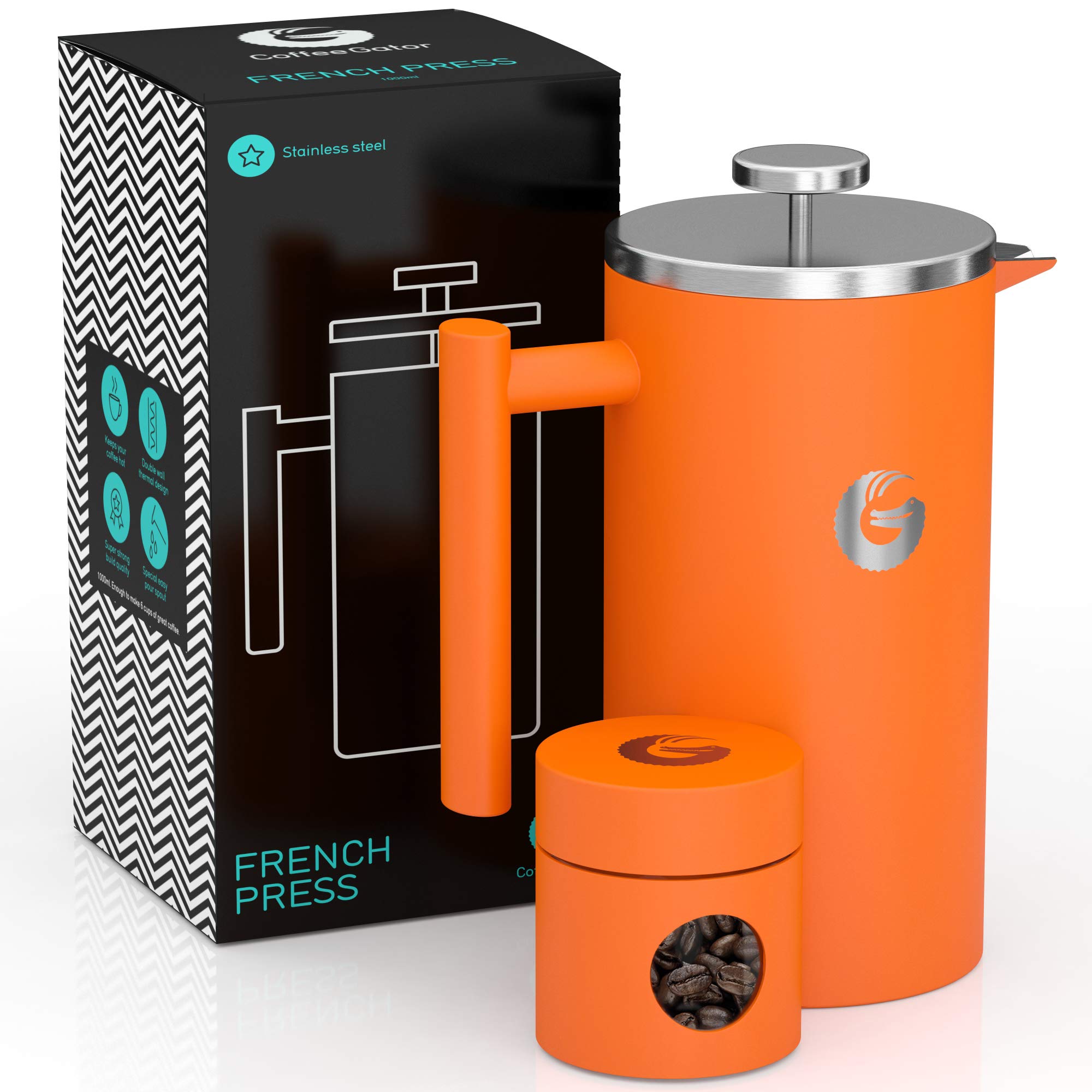 Coffee Gator French Press Coffee Maker 