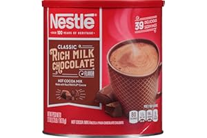 GUG Classic Rich Milk Chocolate Hot Cocoa Mix, 27.7 oz. Canister Hot Chocolate Made with Real Cocoa - 3 PACK
