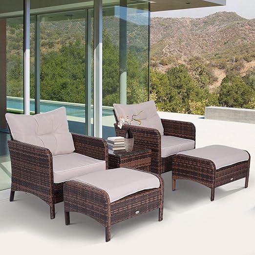 Juego De Terrazas De Mimbre - Ideas de nuevo diseño