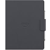 Introducing All-New Amazon Kindle Scribe Executive Folio Cover with Magnetic Attach, Sleek Protective Case - Premium Leather