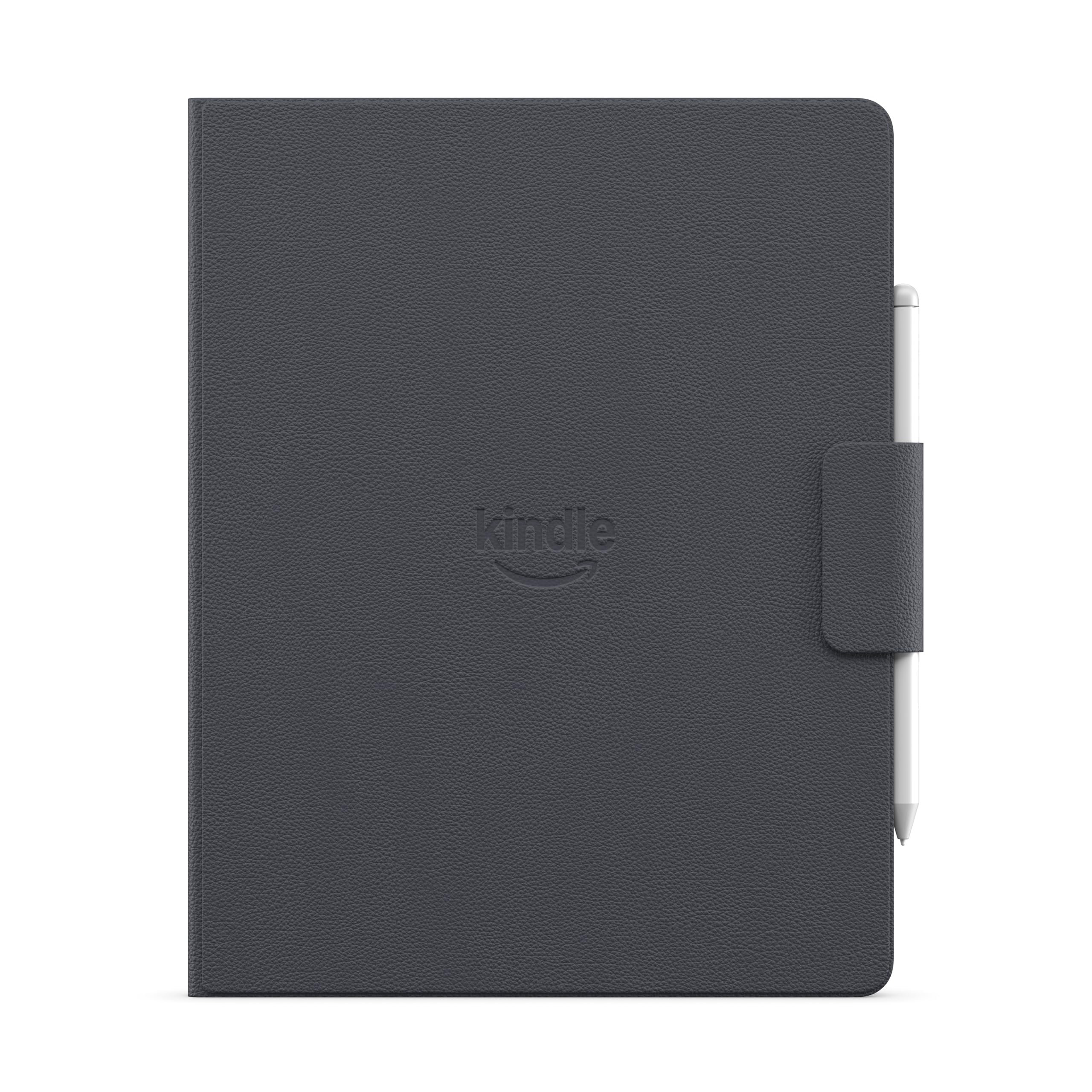 Photo 1 of Introducing All-New Amazon Kindle Scribe Executive Folio Cover with Magnetic Attach, Sleek Protective Case - Premium Leather