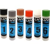 6pc Metal Polishing Compound Set, 4oz Buffing Bars for All Metals, Rouge | Six Grades for All Metal Surfaces From Heavy Cut to Mirror Shine on Stainless, Brass, Gold, Silver and Knife Blades