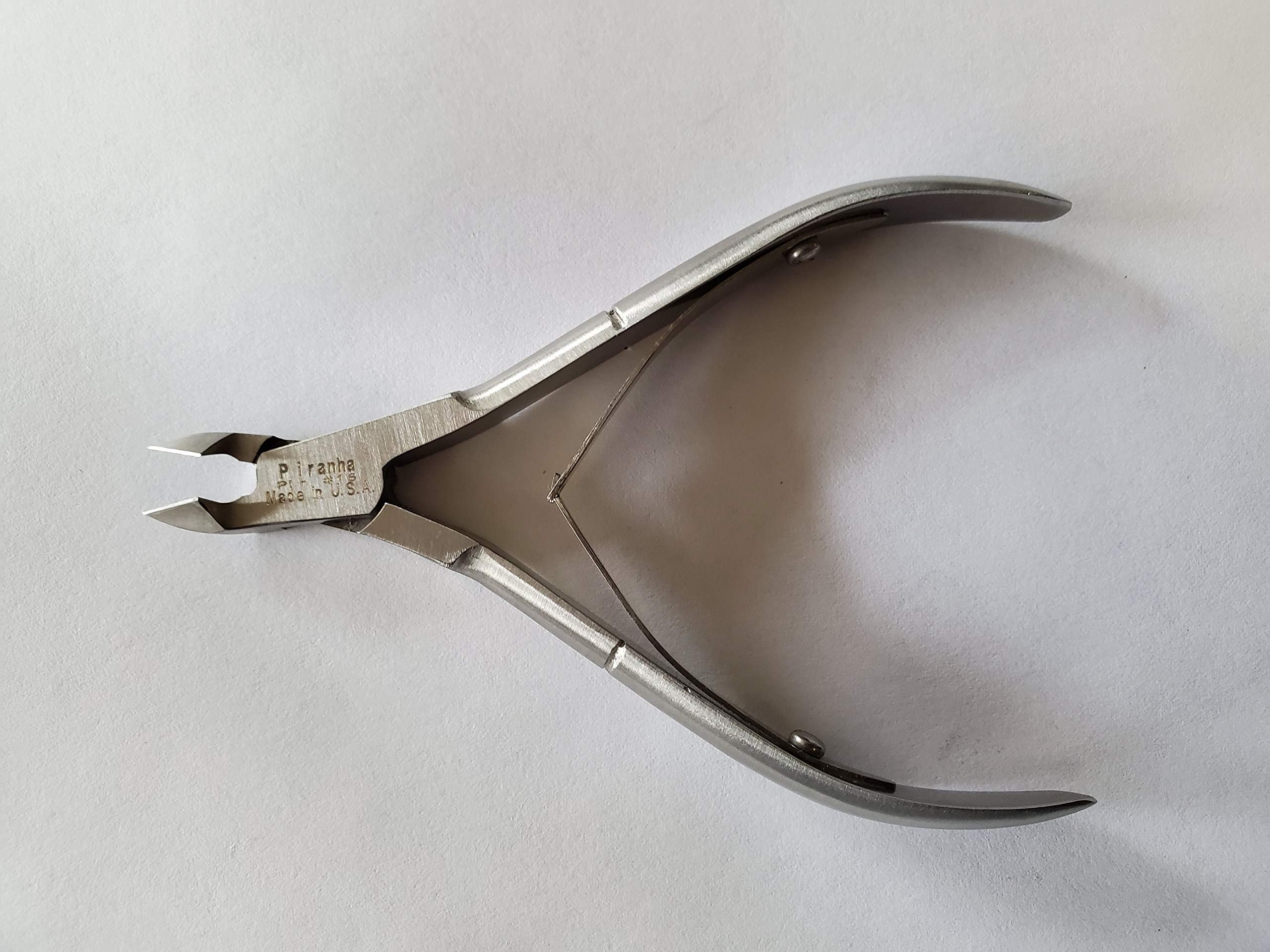 Bianco Brothers Cuticle Trimmer | 4" Stainless Steel Jaw with and Double Spring Lap Joint | Perfect Addition to a Manicure Set and Pedicure Tools | Sturdy Cuticle Remover | Made in USA
