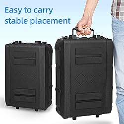 ECGOIOE 2U Rack Case Shallow