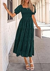 PRETTYGARDEN Women's 2025 Summer Casual Midi