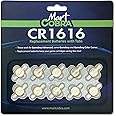 Mart Cobra Tabbed CR1616 Battery with Solder Tabs 10x CR1616 3V Lithium Battery Gameboy Cartridge Battery Ruby Gameboy Advance SP Fire Red Leaf Green Emerald,1616 Battery GBA Gameboy Advance Cart Save