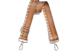 LoZoDo Silver Hardware Purse Strap Crossbody Straps for Purses Wide Shoulder Bag Strap Adjustable Replacementor Tote Handbags