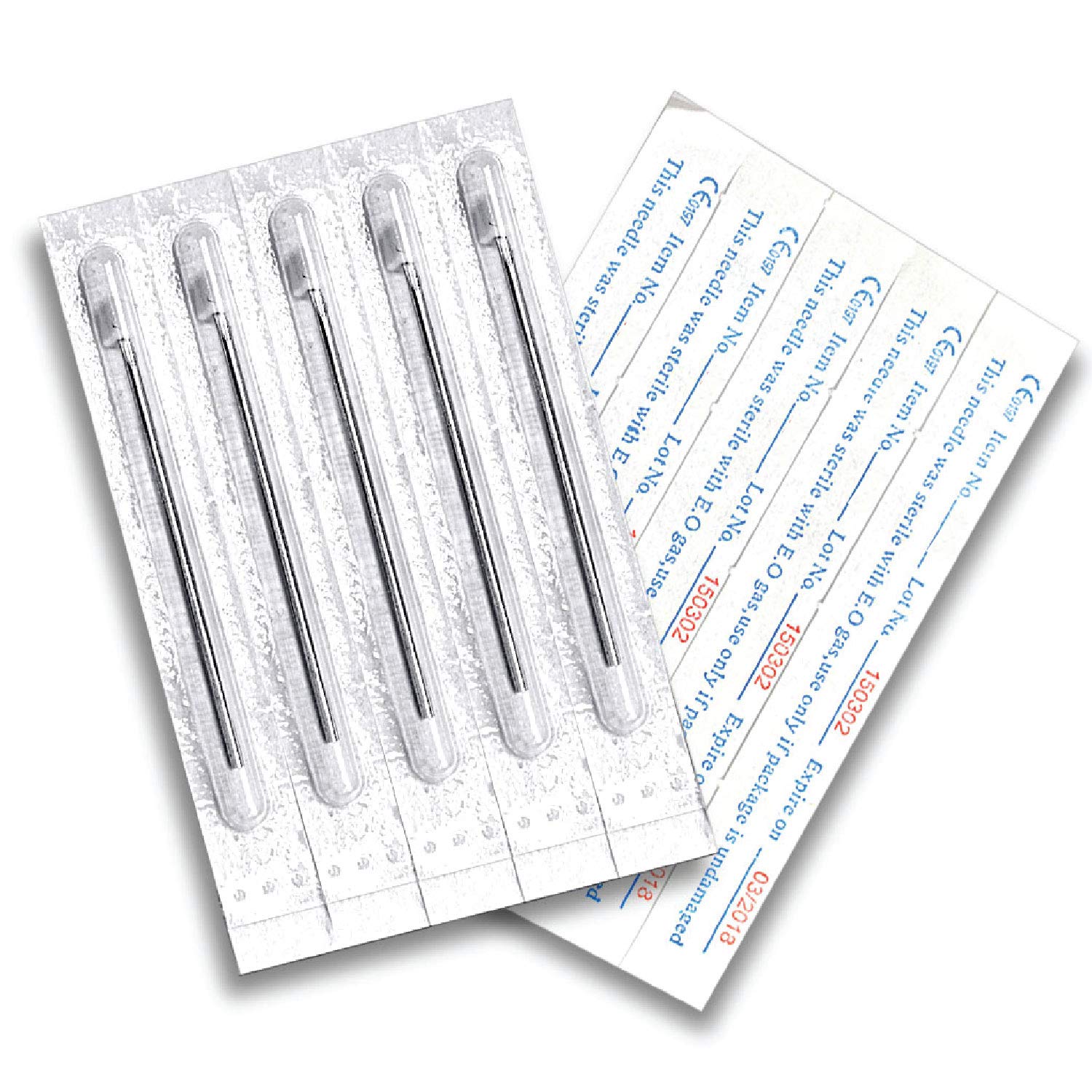 BodyJ4You 10PC Piercing Needles Surgical Steel 13G Ear Nose Belly Tongue Nipple Eyebrow Labret
