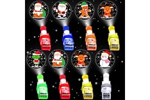 NAWITDA 36 PCS Light Up Finger Lights Christmas Party Favors Christmas Stocking Goodie Bag Stuffers Xmas Glow in The Dark Toys Bulk for School Classroom Prizes Holiday Treats Gifts Party Supplies