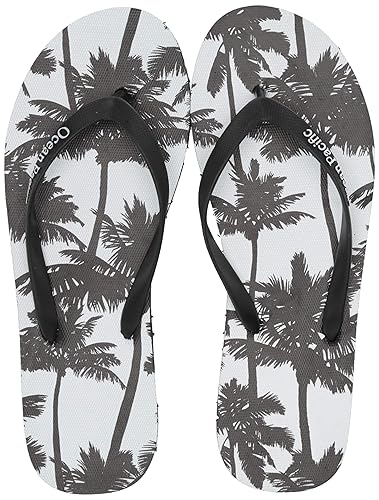 ocean pacific women's memory foam flip flops