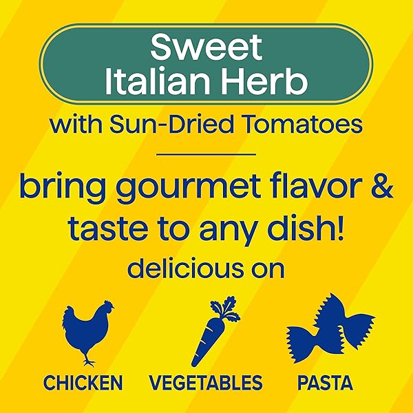 MORTON GOURMET FLAVORED SALT SWEET ITALIAN HERB, 5.2OZ