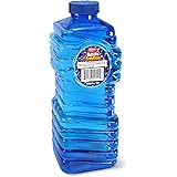 Kidzlane Bubble Solution Refill 67.63 oz | Large, Easy-Grip Bottle for Bubble Guns, Wands, Bubble Machines | 67.63 Oz.