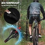 YOUNGDO Bike Seat Ergonomic Gel Saddle Wide Front Narrow Sides Breathable view 6
