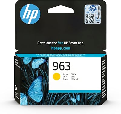 HP 3JA25AE 963 Original Ink Cartridge Yellow Pack of 1