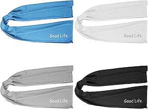 Your Choice 4 Pack Cooling Towels, Cool Workout Towels for Neck, Stay Cool for Gym Golf Yoga Fitness and Sports, Ideal Cooling Towels for Athletes (4 Colors A, 12x40 Inch)