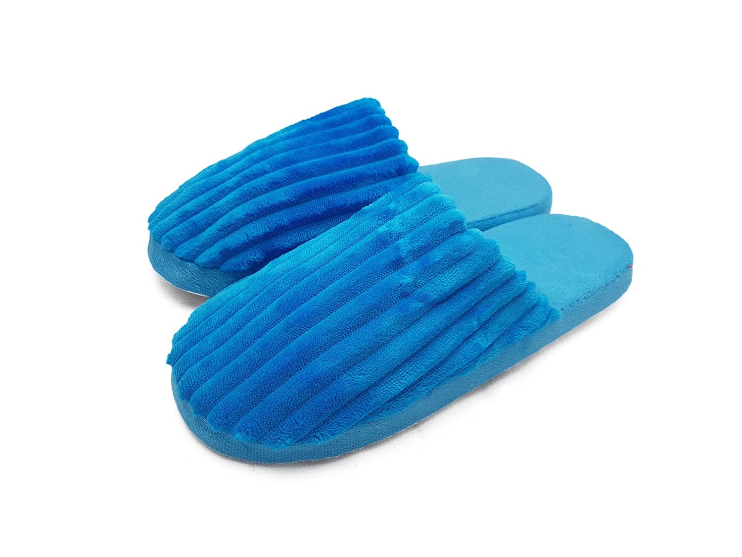 vritraz unisex comfort slip on closed toe indoor clog house slipper fur