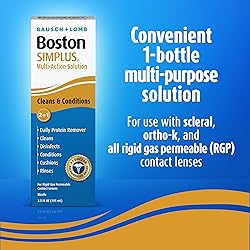 Boston SIMPLUS Multi-Action Solution, Cleans
