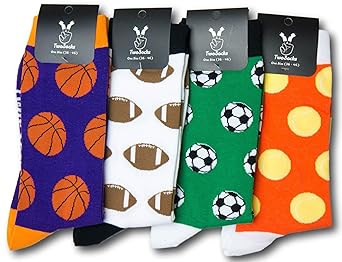 Socken - Fußball Football Basketball Tennis Mann Frau - Größe 36-46 - Strümpfe Socks Socke Strumpf lustig witzig