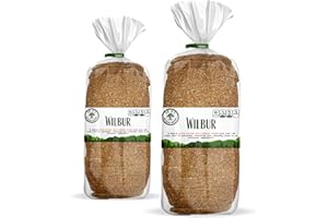 LOWCARB AVENUE Dr. B's Multigrain Bread | 1g Net Carbs & 7g Protein | Low Calorie, Vegan, Sugar Free | Fresh, Sliced, Keto & Low Carb Bread Loaf ((2 Pack (16 oz), Plain)