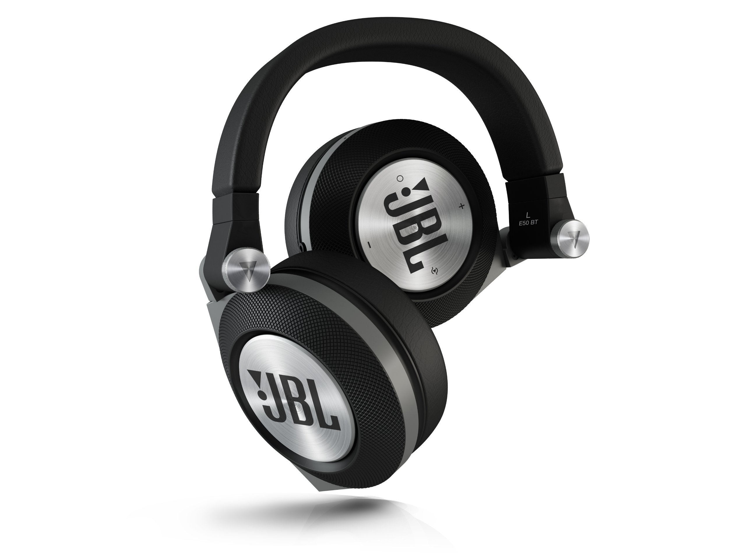 JBL E50BT Black Premium Wireless Over-Ear Bluetooth Stereo ...