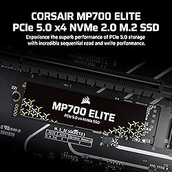 Corsair MP700 Elite 2TB PCIe 5.0 x4 NVMe M.2 SSD