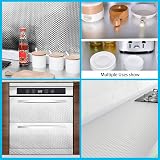 NEUSID Kitchen Oil Proof Sticker 2 Rolls 40cm x 4m Aluminum Foil Wall Covering view 5