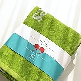 Luzia Workout Towels with Motivational Quotes for Sweat (Pack of 2) - mot-to Lightweight and Super Absorbent for Exercise, Workout, Fitness, Pickleball, Gym, Yoga, Running and Travel (Green)