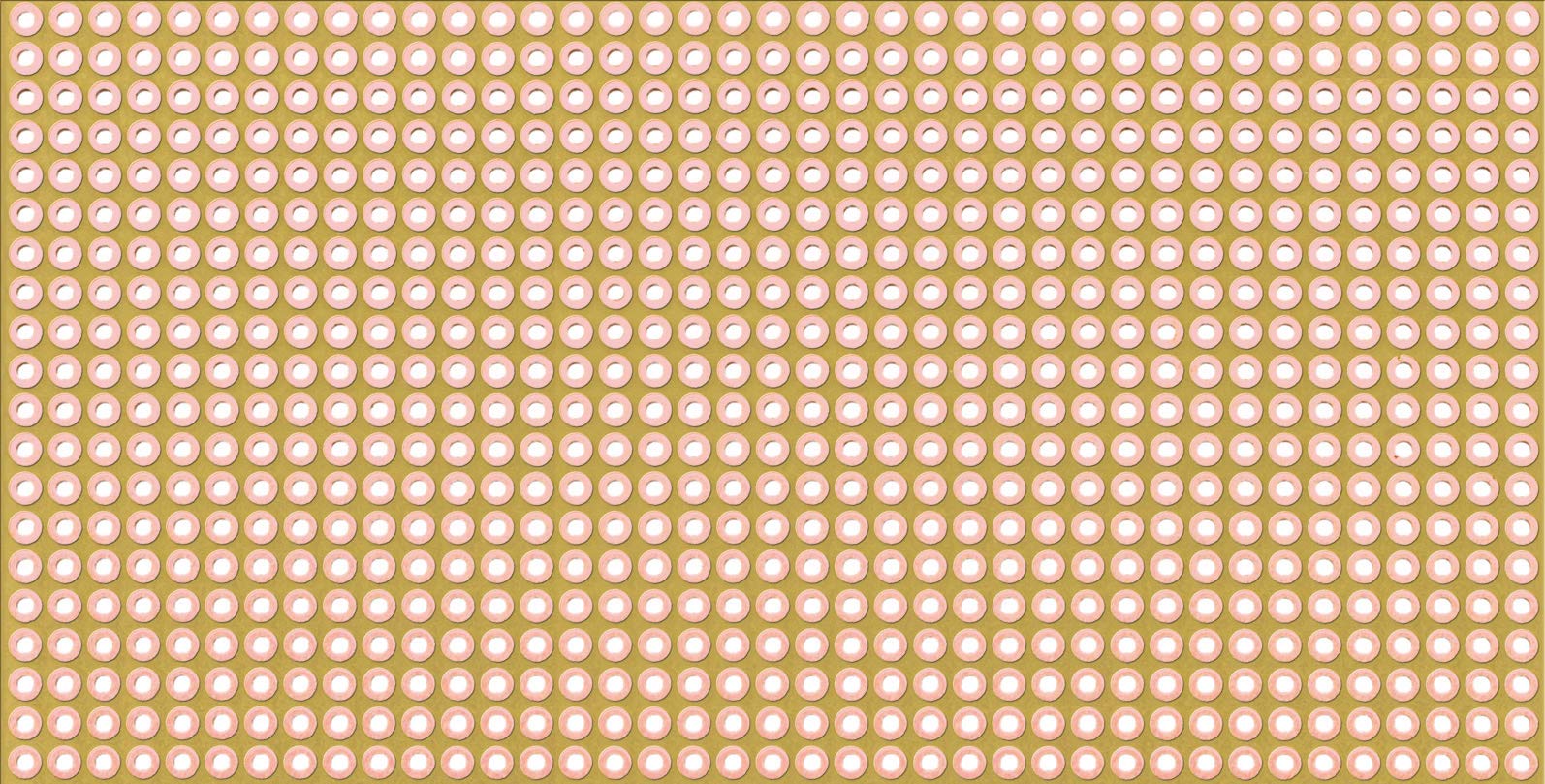 Solder point grid, Hp. 50 x 100 mm, RM 2.54 mm