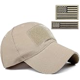 REDSHARKS Tactical Camo Hat with American Flag Patch | Ocp Baseball Cap, Acu/Military/Operator/Army/Patriotic, Men/Women, Hunting/Shooting, Camouflage Print