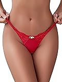 Avidlove Seamless Thongs for Women Sexy V-Wasit