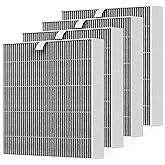 GoKBNY 4-Pack 5400 Series Replacement Filter Compatible with BLUEAIR DustMagnet 5440i, 5410i Air Purifiers, High Efficiency Filtration