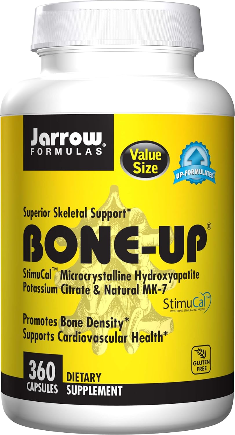 Jarrow Formulas Bone-Up, Promotes Bone Density, 360 Caps.: Health & Personal Care