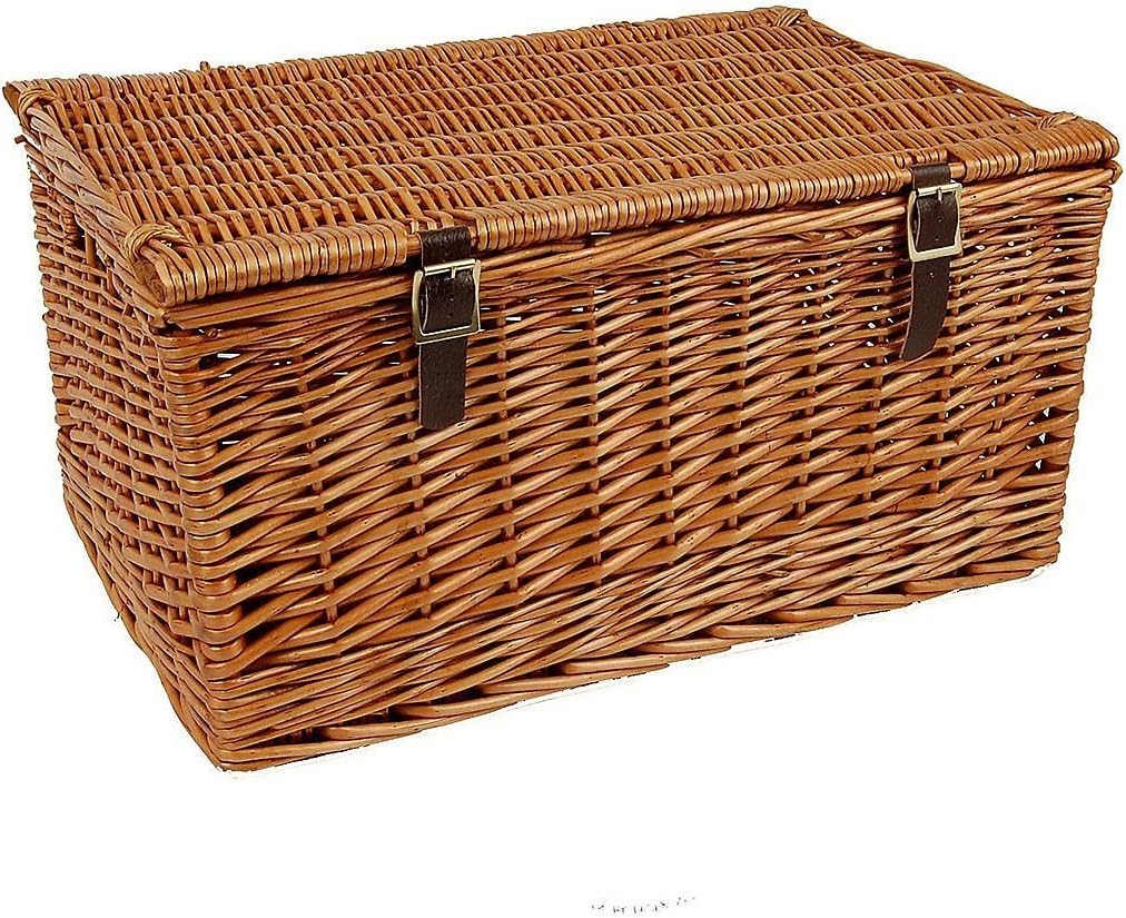 Virginia Hayward 21" Traditional Lidded Hamper