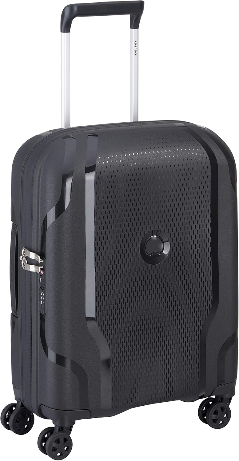 Delsey Delsey Suitcase, 57 cm, 50 liters, Black (Negro) Amazon.co.uk