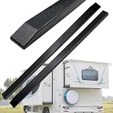 2 Pcs RV Slide Out Ski Set, Slide Out Stabilizers RV Floor Saver Corner Edge Protector Tracks Effective Protection of Edges Prevents Floor from Being Scratched and Scuffed(Do Not Include Butyl)