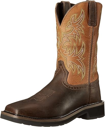 justin men's stampede boots