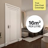 Hemway Chalk Paint Off White 1L Matt Finish Furniture & Walls view 4