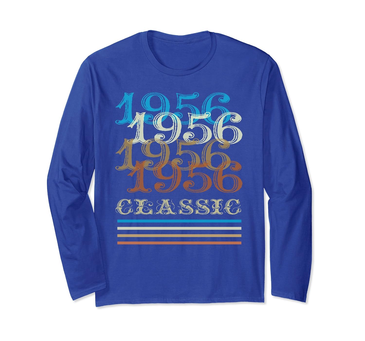 1956 Long Sleeve Classic Vintage Retro 62nd Birthday Gifts-anz