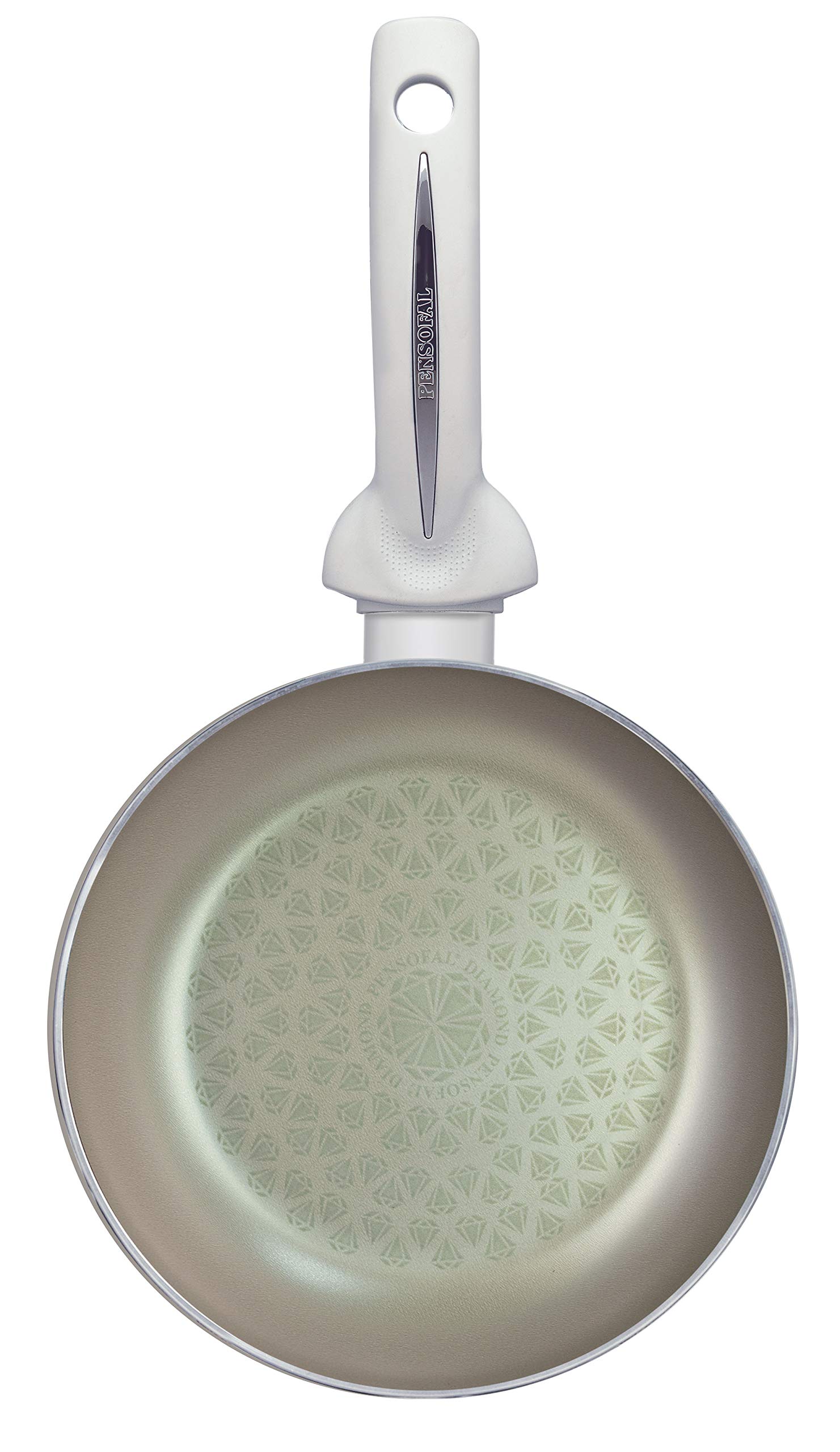 Pensofal,White Diamond Frying Pan 20 cm high