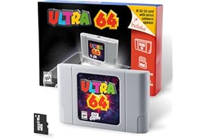 Ultra 64 Flash Cart for N64 + 16 Gb SD Card.
