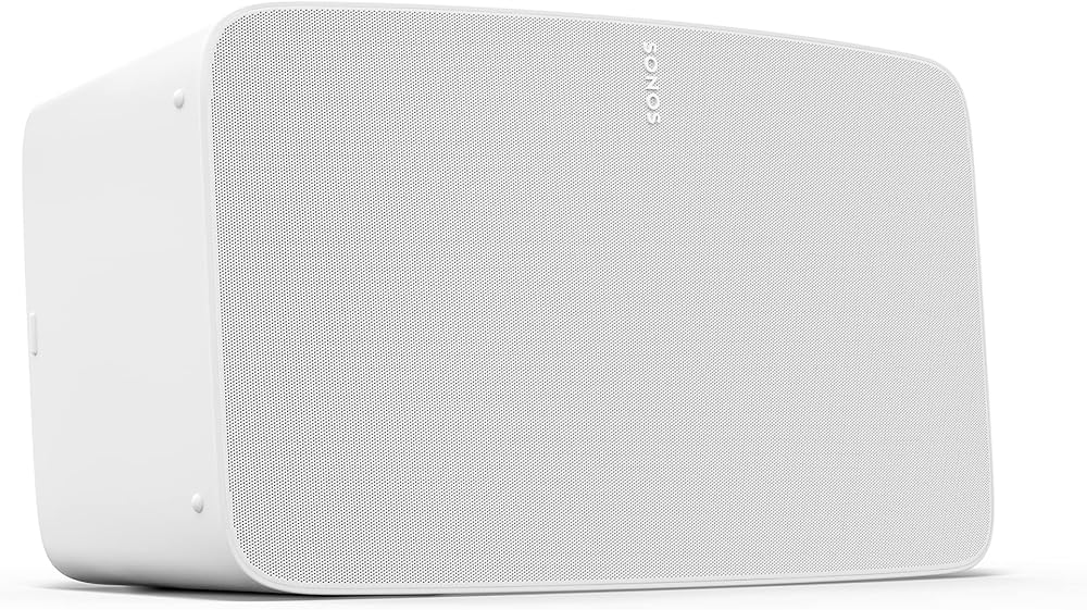 Sonos Five HiFi Speaker WiFi 3.5 mm Line In Hi-Res Audio White