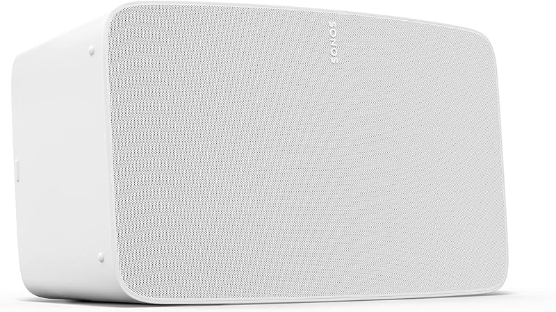 Sonos Five HiFi Speaker WiFi 3.5 mm Line In Hi-Res Audio White