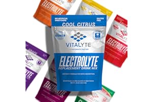 VITALYTE Electrolytes Powder - Isotonic Electrolyte Drink Mix for Energy Boost & Recovery - Hydration Powder to Boost Endurance & Reduce Fatigue | Electrolytes Powder Packets Supplements - Cool Citrus